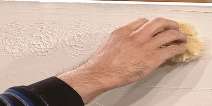 drywall texture sponge repair in Valhalla